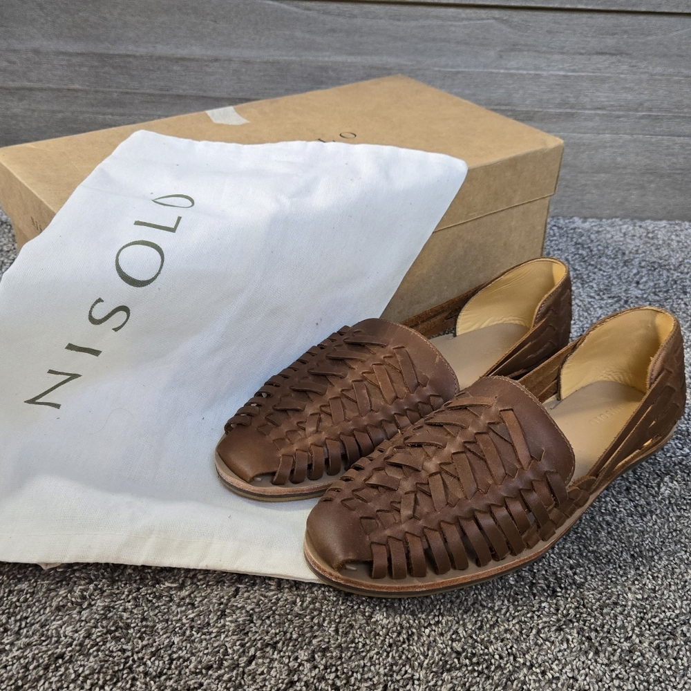 Nisolo Men's Huarache Sandal NEW size 9
